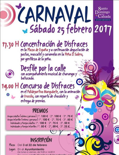 Cartel del programa calceatense de Carnaval. :: l.r.