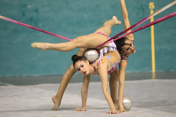 Ejercicio realizado en la exhibición de Navidad. :: fernando díaz