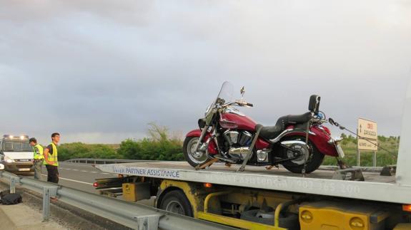 Un motorista de 61 años muere en un nuevo accidente en la 232 en Alfaro