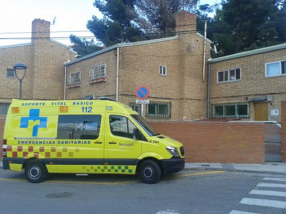 Nueva sede del servicio de ambulancia, a 20 metros del centro de salud.