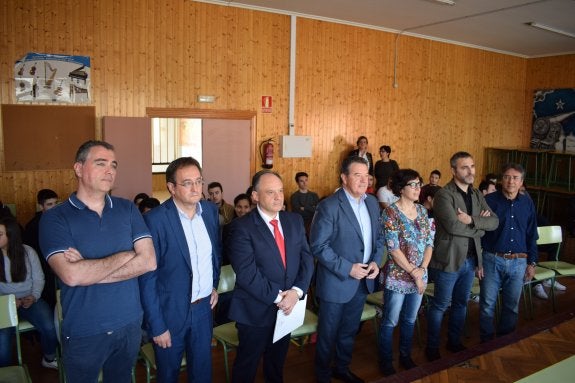 Participantes en la Jornada de Buenas Prácticas en el instituto. :: c.v.