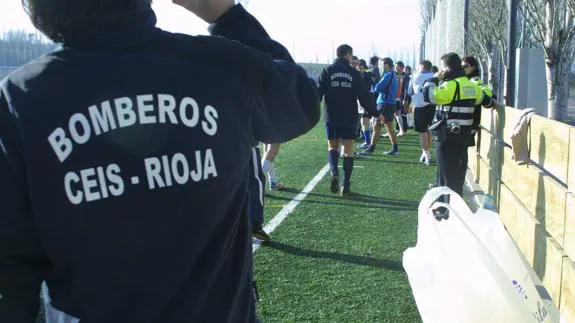 El Campeonato de España de Fútbol 7 para Bomberos reúne a 680 participantes en Logroño