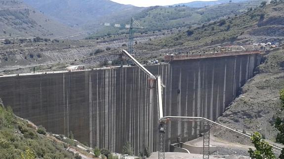 Foto tomada minutos después de producirse el accidente. 