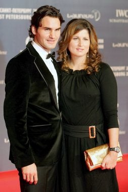 Federer se ha casado con su novia en Basilea