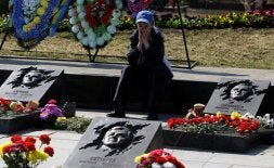 Homenaje a los muertos de Chernobil