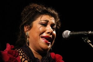 Tomasa Guerrero 'La Macanita' protagoniza esta noche un nuevo concierto de los Jueves Flamcencos. ::                             L.R.