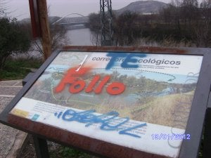 Bonita información del parque del Ebro