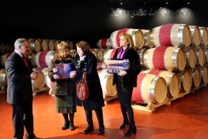 LA EMBAJADORA DE MALTA VISITA MARQUÉS DE CÁCERES