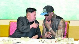 Para Dennis Rodman, Kim Jong-un es «un buen padre»