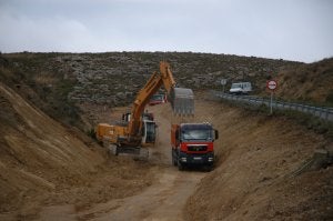 Comienzan los trabajos de la carretera que une Cervera del Río Alhama y Alfaro