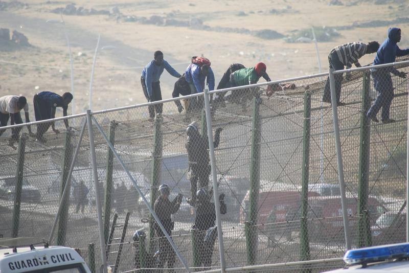 Nuevo salto a la valla de Melilla