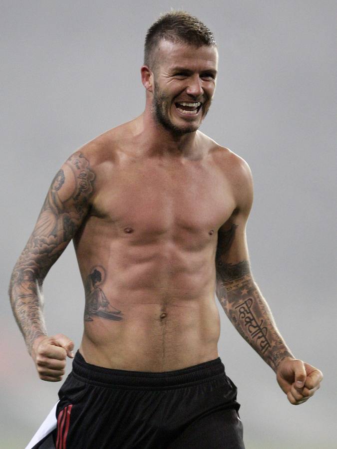 David Beckham, exfutbolista, modelo y guapo padre de familia numerosa