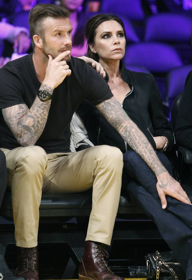 David Beckham, exfutbolista, modelo y guapo padre de familia numerosa