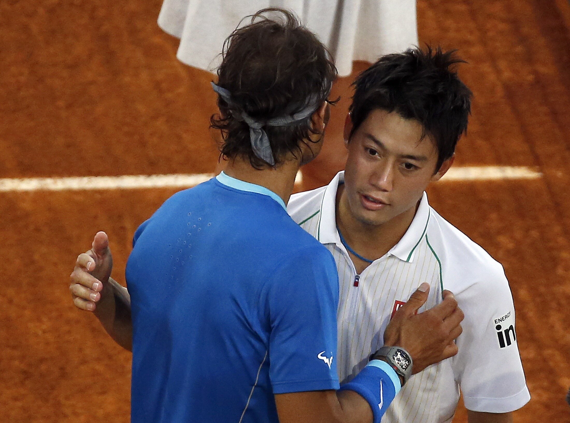 Nadal - Nishikori, en imágenes