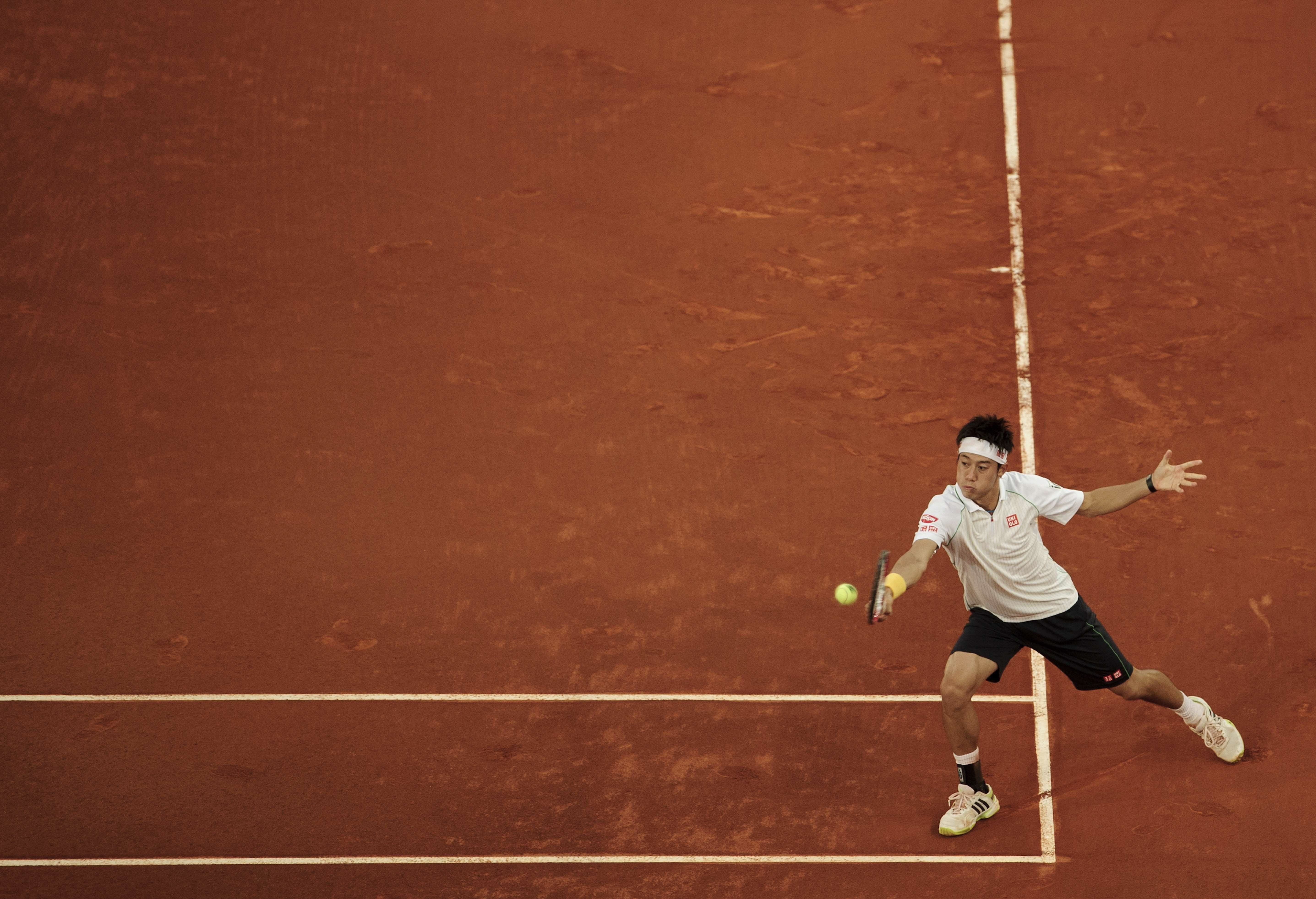 Nadal - Nishikori, en imágenes