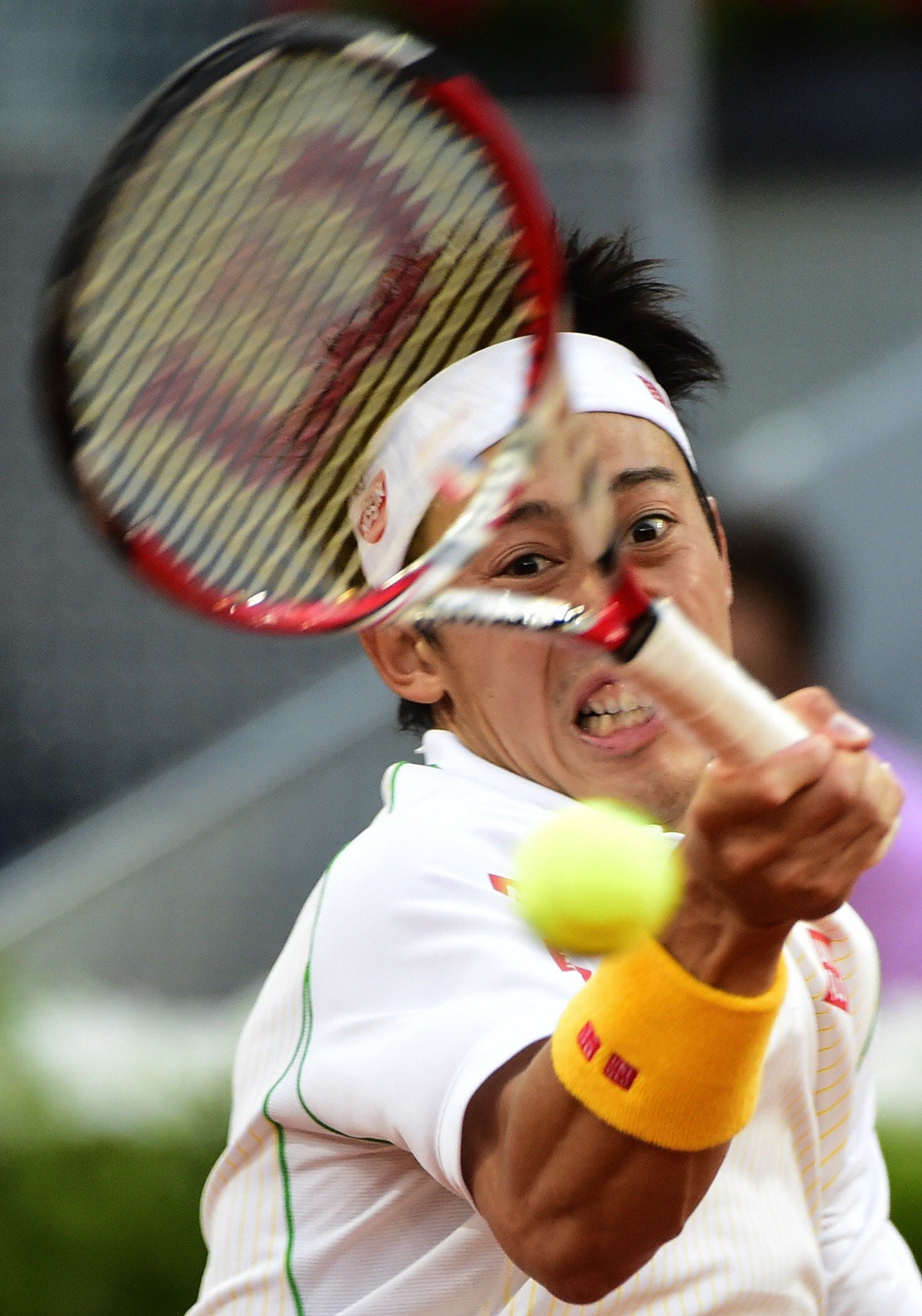 Nadal - Nishikori, en imágenes