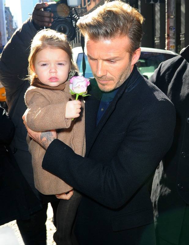 Los hijos de David y Victoria Beckham, un clon de sus padres