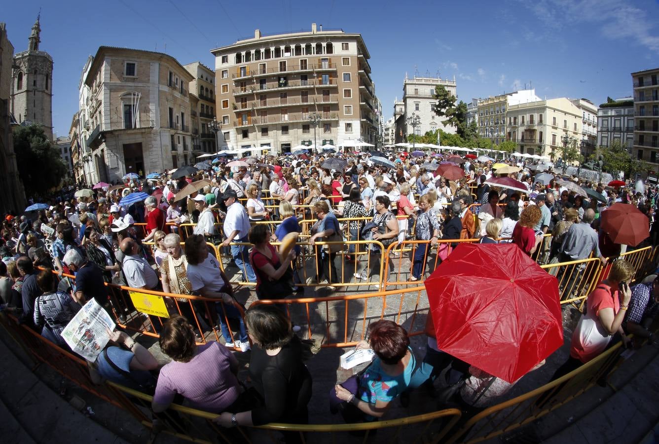 Besamanos a la Mare de Déu 2014