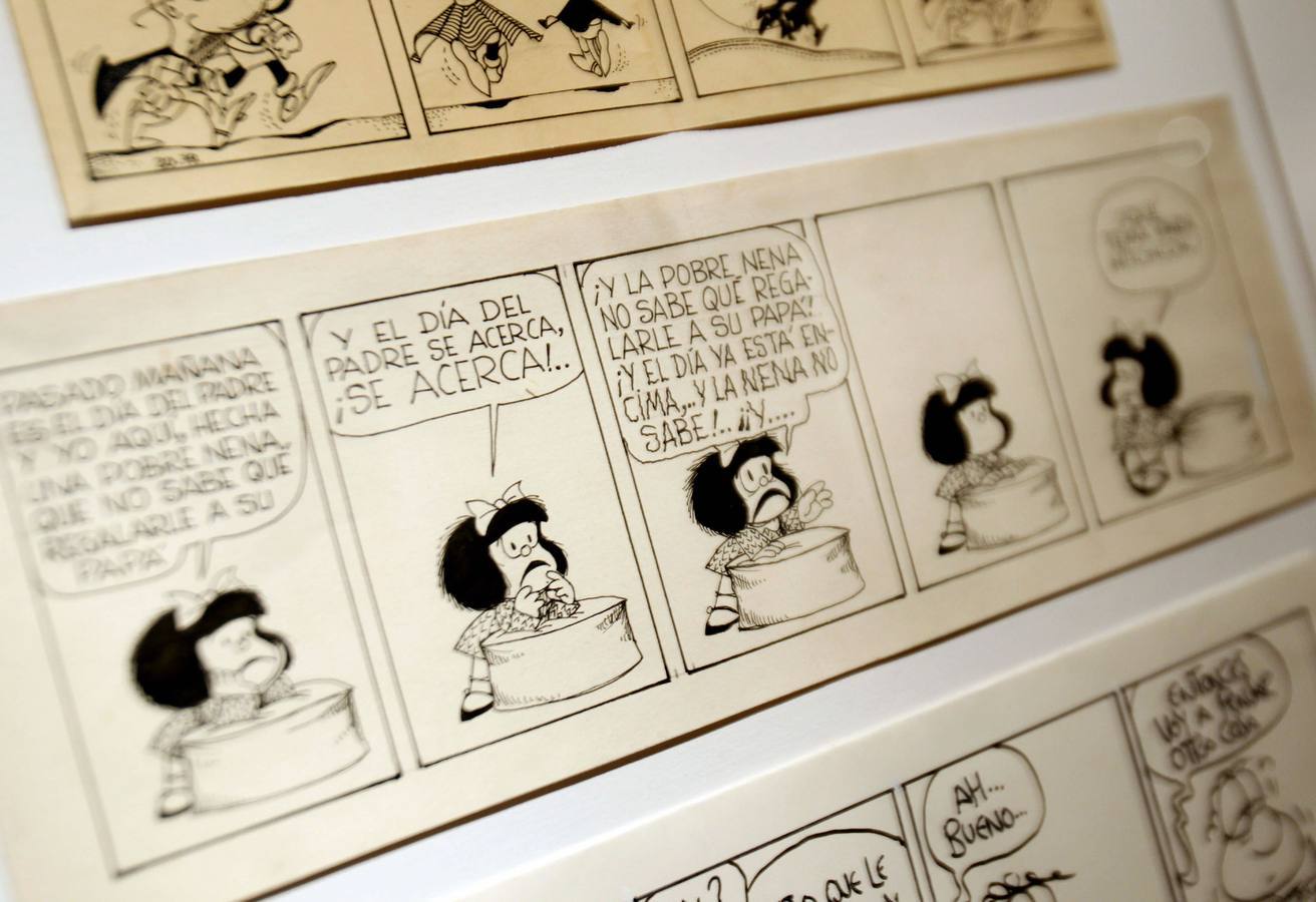 Quino y Mafalda, una pareja de éxito