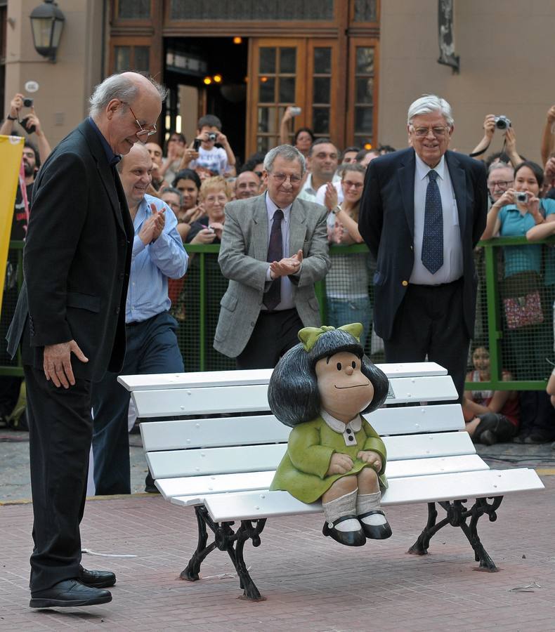 Quino y Mafalda, una pareja de éxito