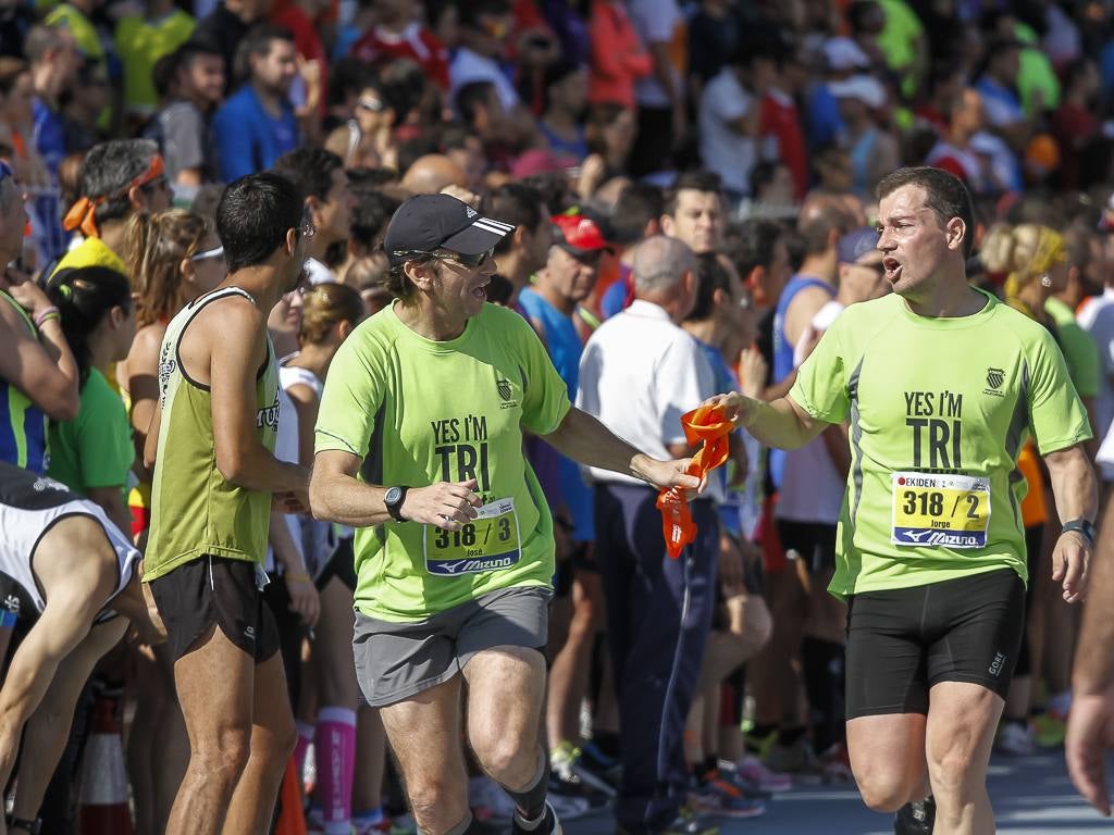 Ekiden Valencia, un espectacular maratón por equipos