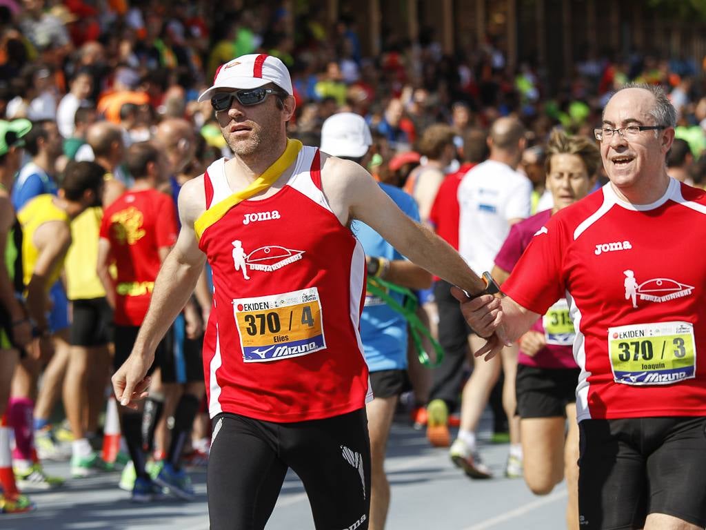 Ekiden Valencia, un espectacular maratón por equipos