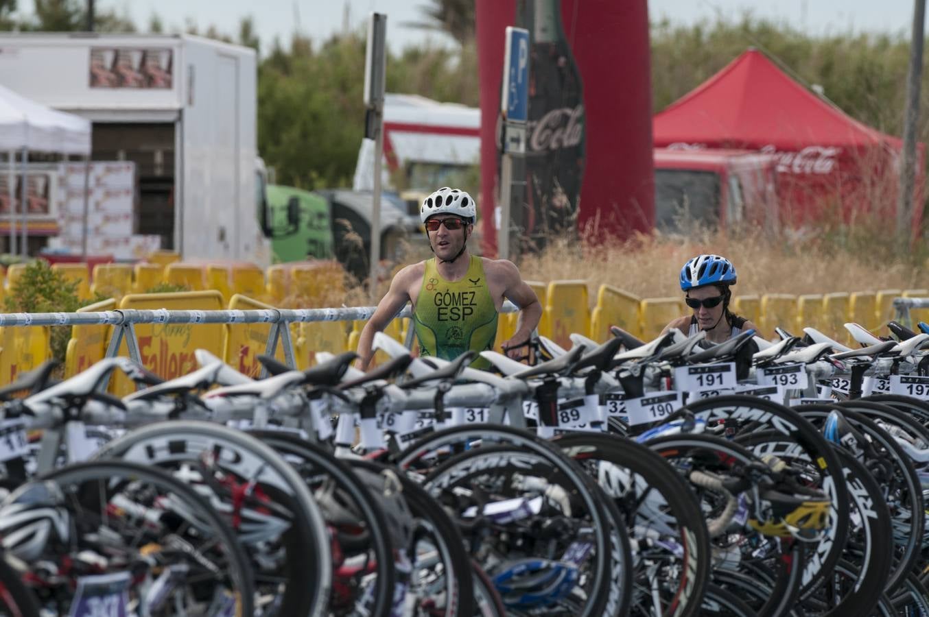 El Triatlón Playa de Pinedo 2014