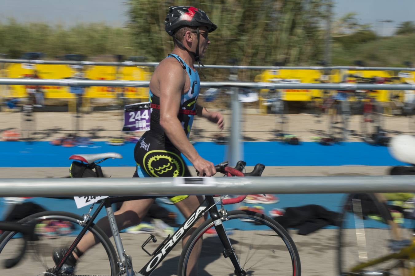 El Triatlón Playa de Pinedo 2014