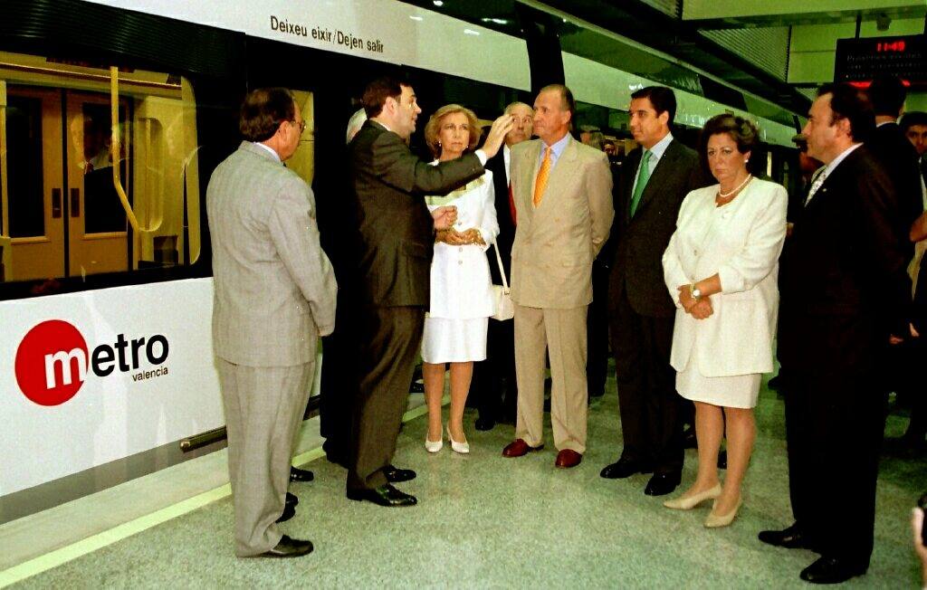 1998: Visita a Valencia. 