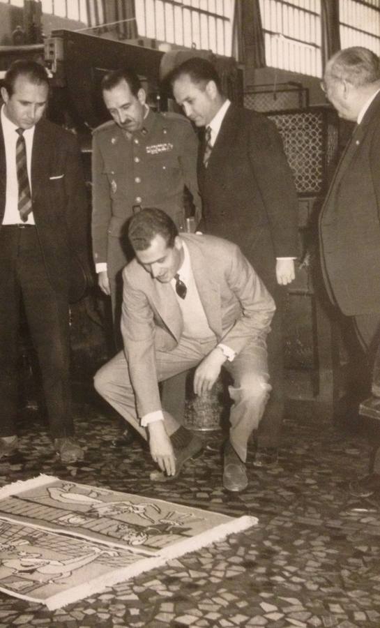 El Rey, en blanco y negro