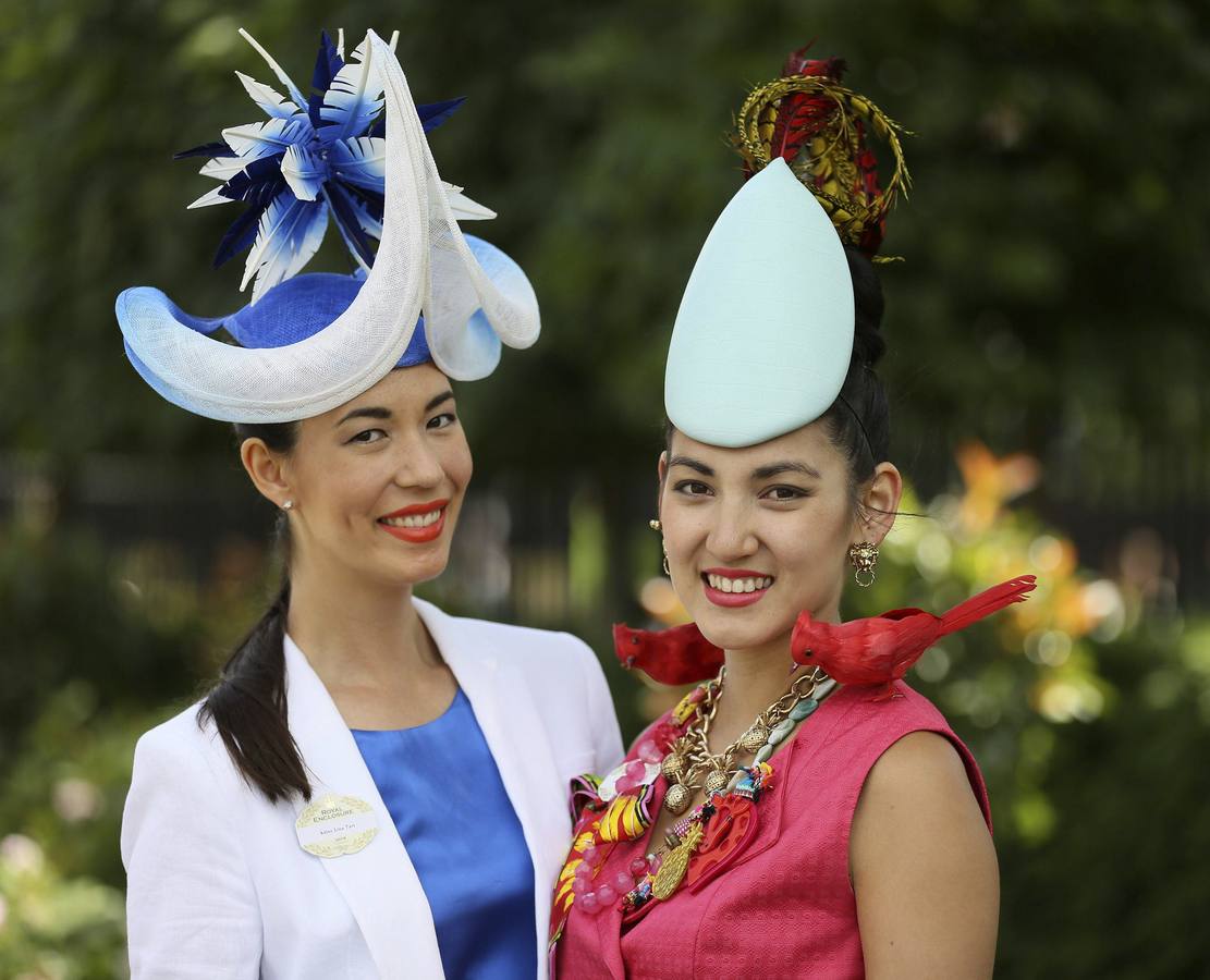 Los sombreros y tocados más sorprendentes de Ascot 2014