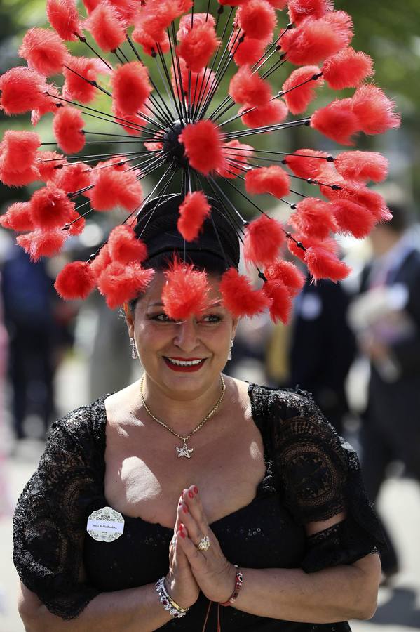 Los sombreros y tocados más sorprendentes de Ascot 2014