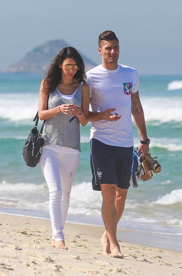 Jennifer Giroud, esposa de Olivier Giroud