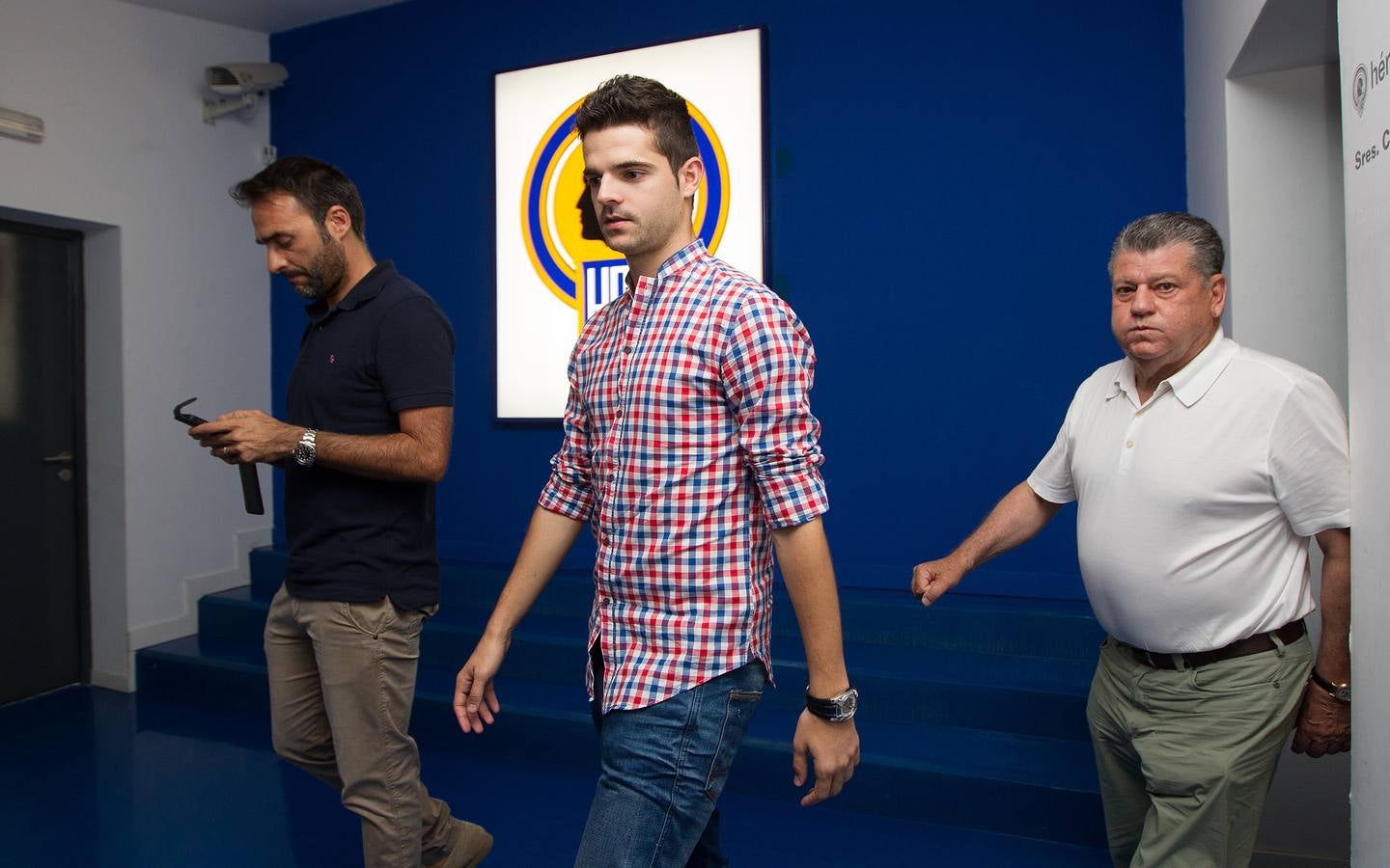 Presentación de Aitor Nuñez en el Hércules CF