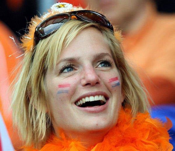 Copa del Mundo 2014: Las aficionadas de Argentina y Holanda