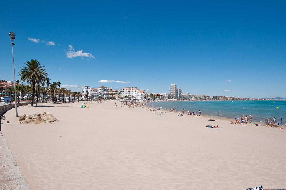 Playa Norte de Peñíscola (Castellón). 