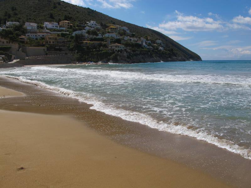 Playa del Portet (Moraira-Teulada, Alicante). 