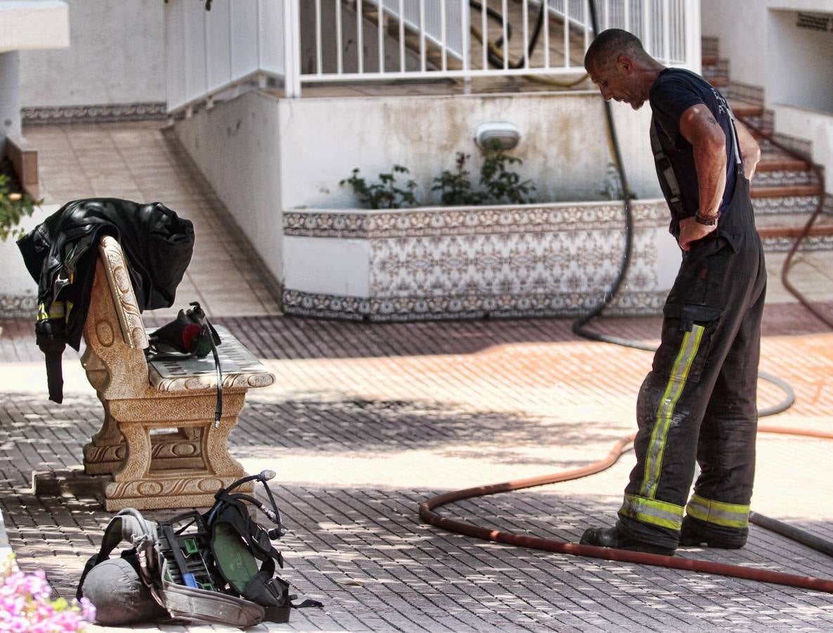 Incendio en un apartamento en San Juan