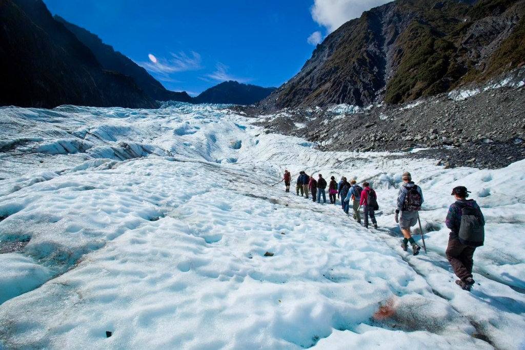 3. Glaciar Fox (Nueva Zelanda). 