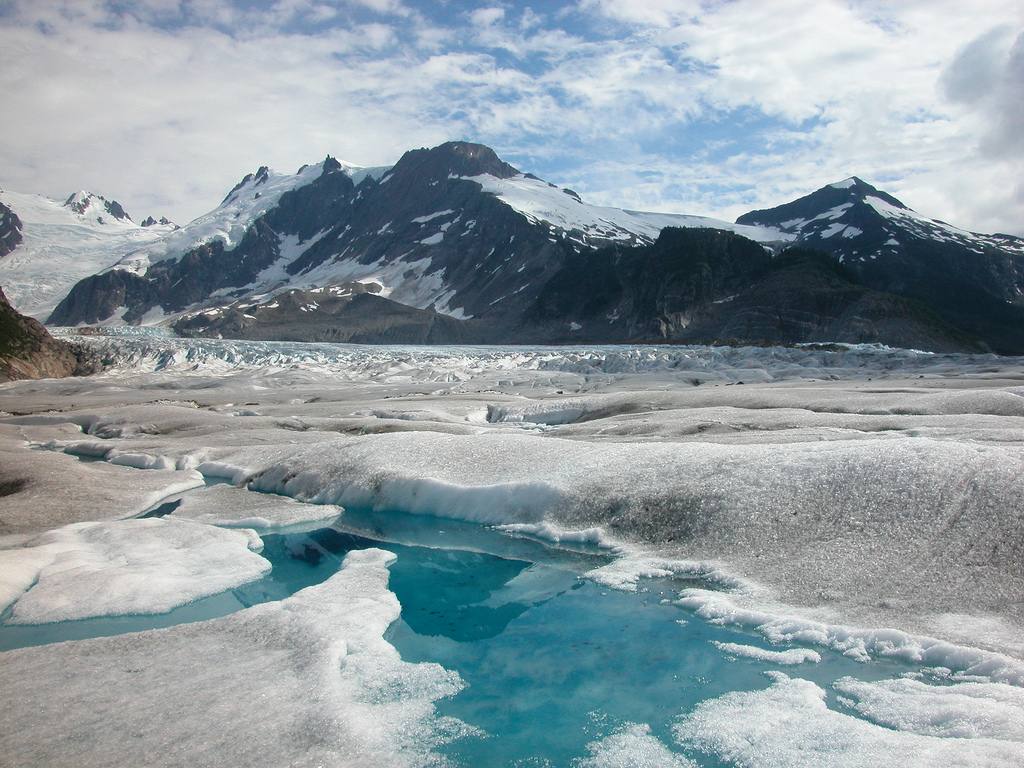 5. Glaciar Le Conte (Alaska). 