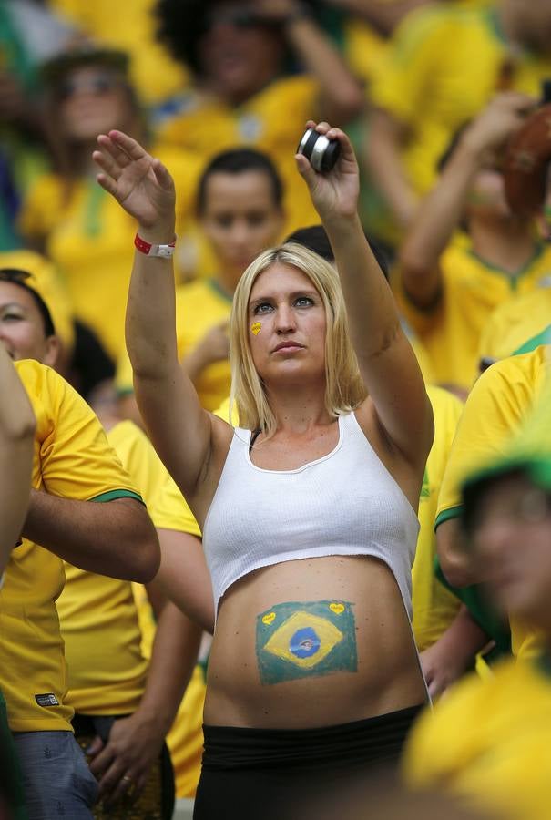 Las aficionadas más atractivas del Mundial de Brasil 2014