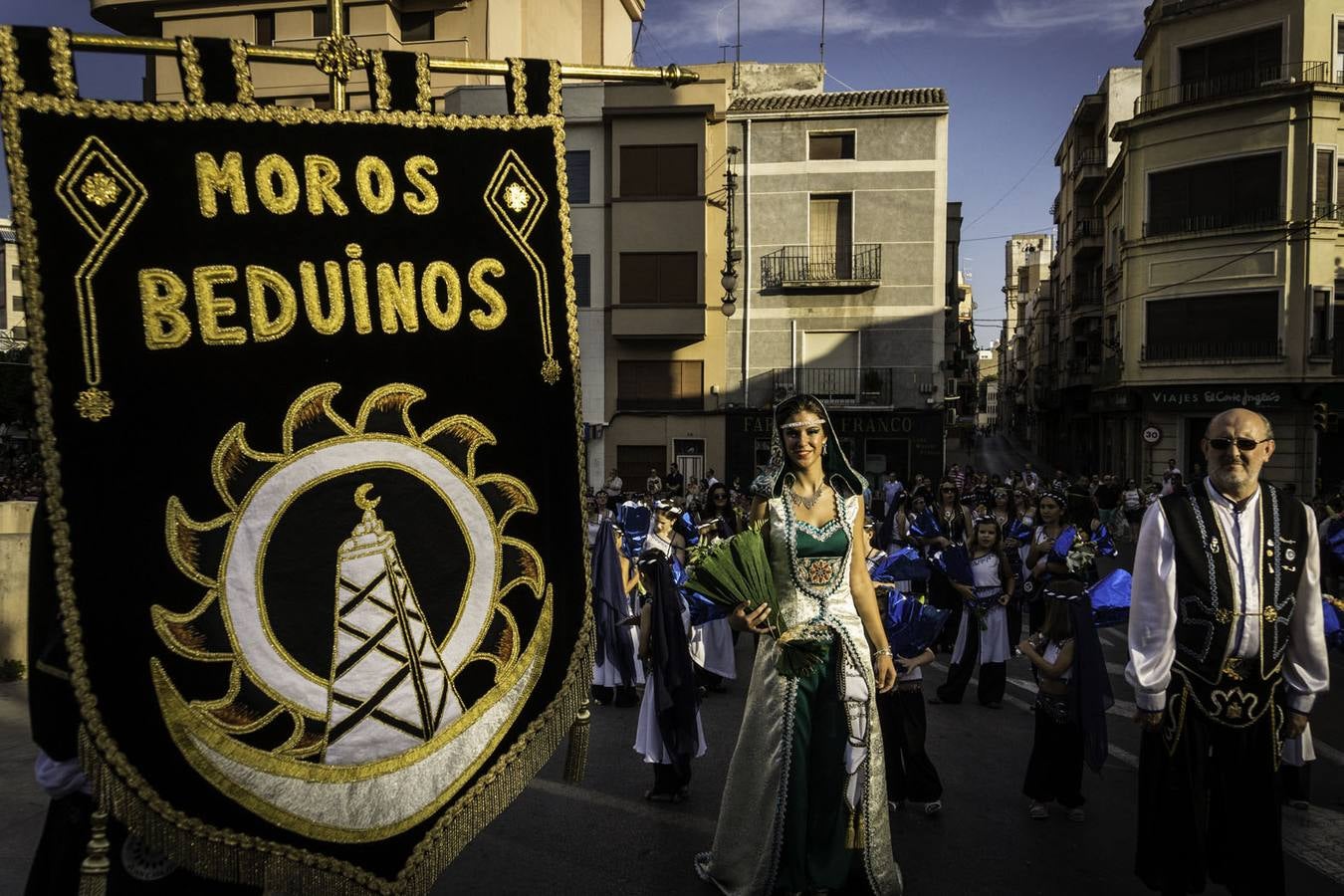 Ofrenda floral de los Moros y Cristianos de Orihuela