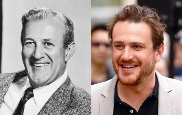 Jason Segal y el famoso actor del siglo XX, Lee J. Cobb.