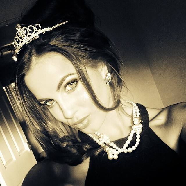 Sophia Smith y uno de sus 'selfies' en Instagram.