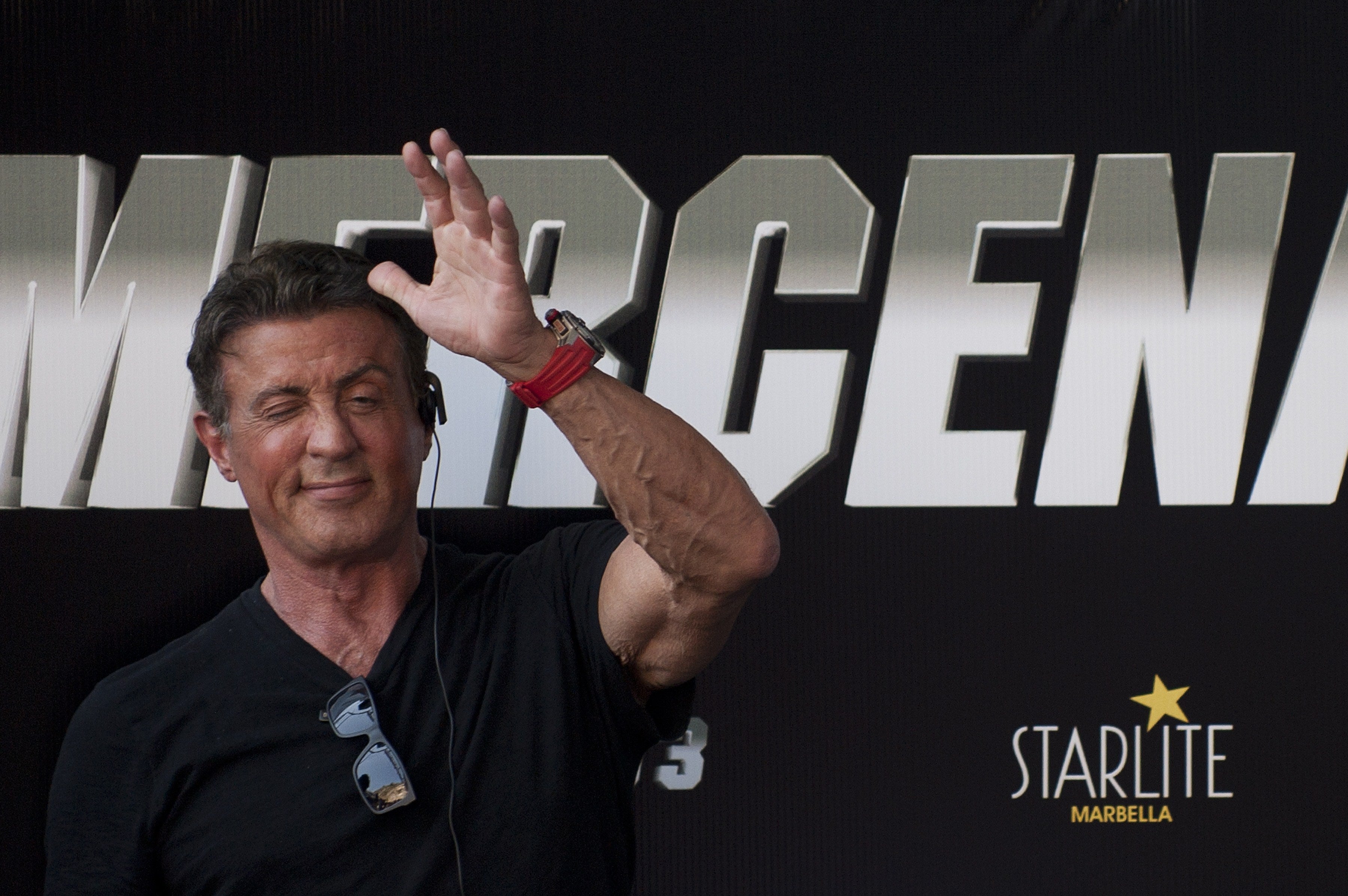 Los Mercenarios visitan Marbella