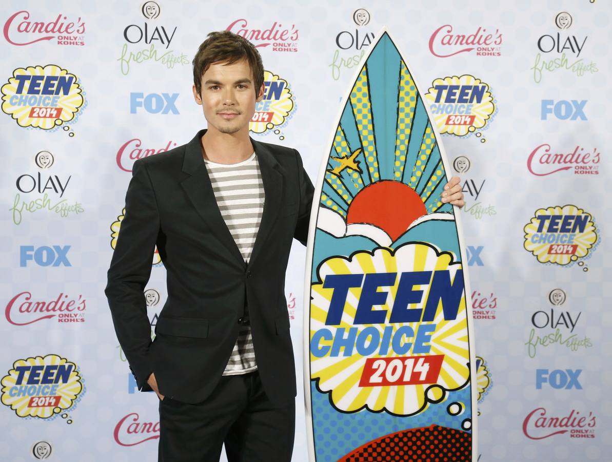 El actor Tyler Blackburn.