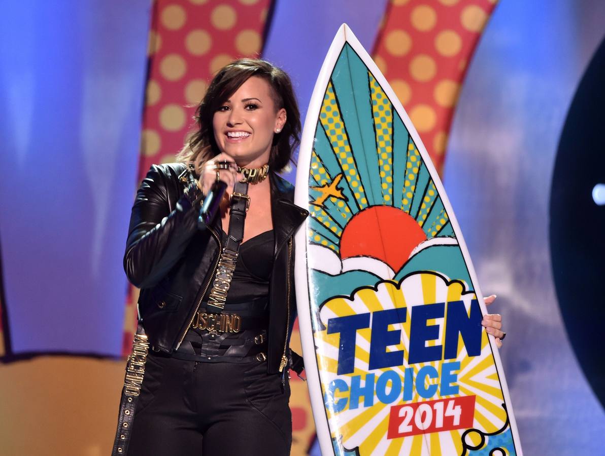 La cantante Demi Lovato.