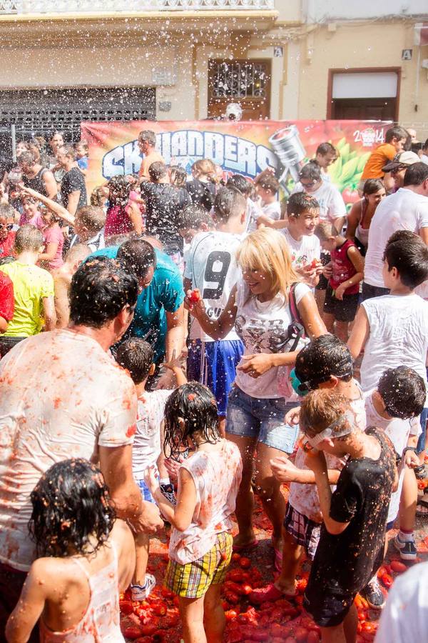 Tomatina Infantil en Buñol