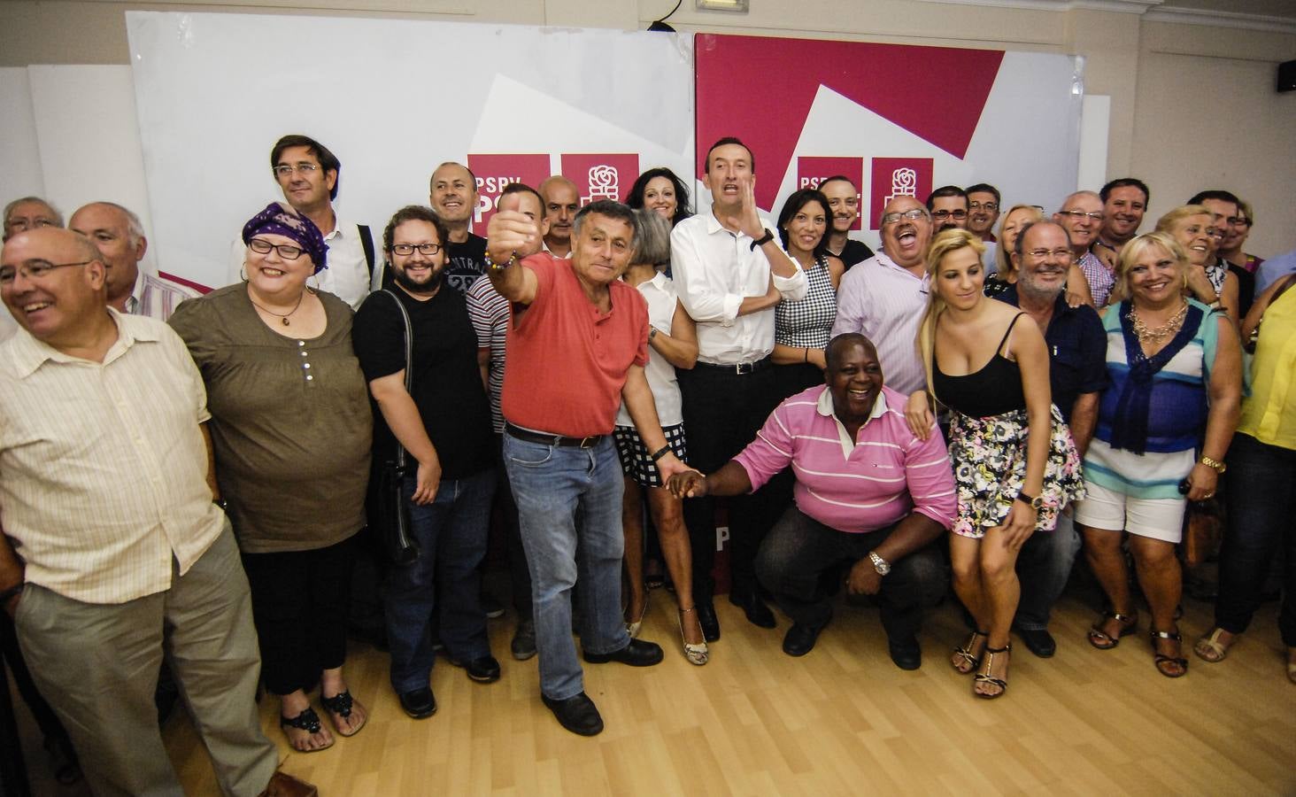 Carlos González, como candidato a las primarias del PSOE en Elche