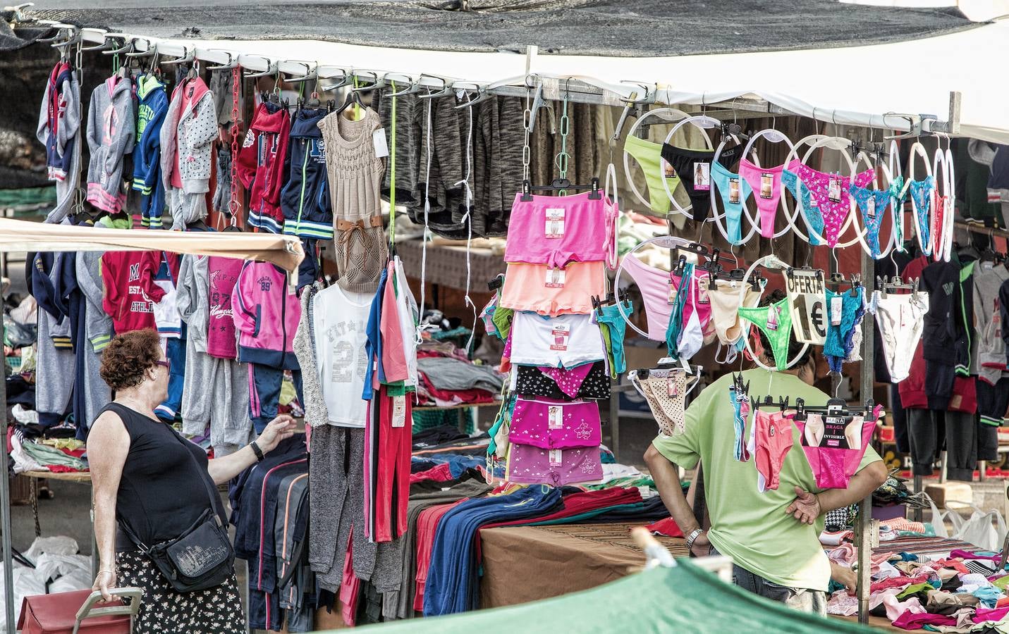 Mercadillo de Teulada en Alicante